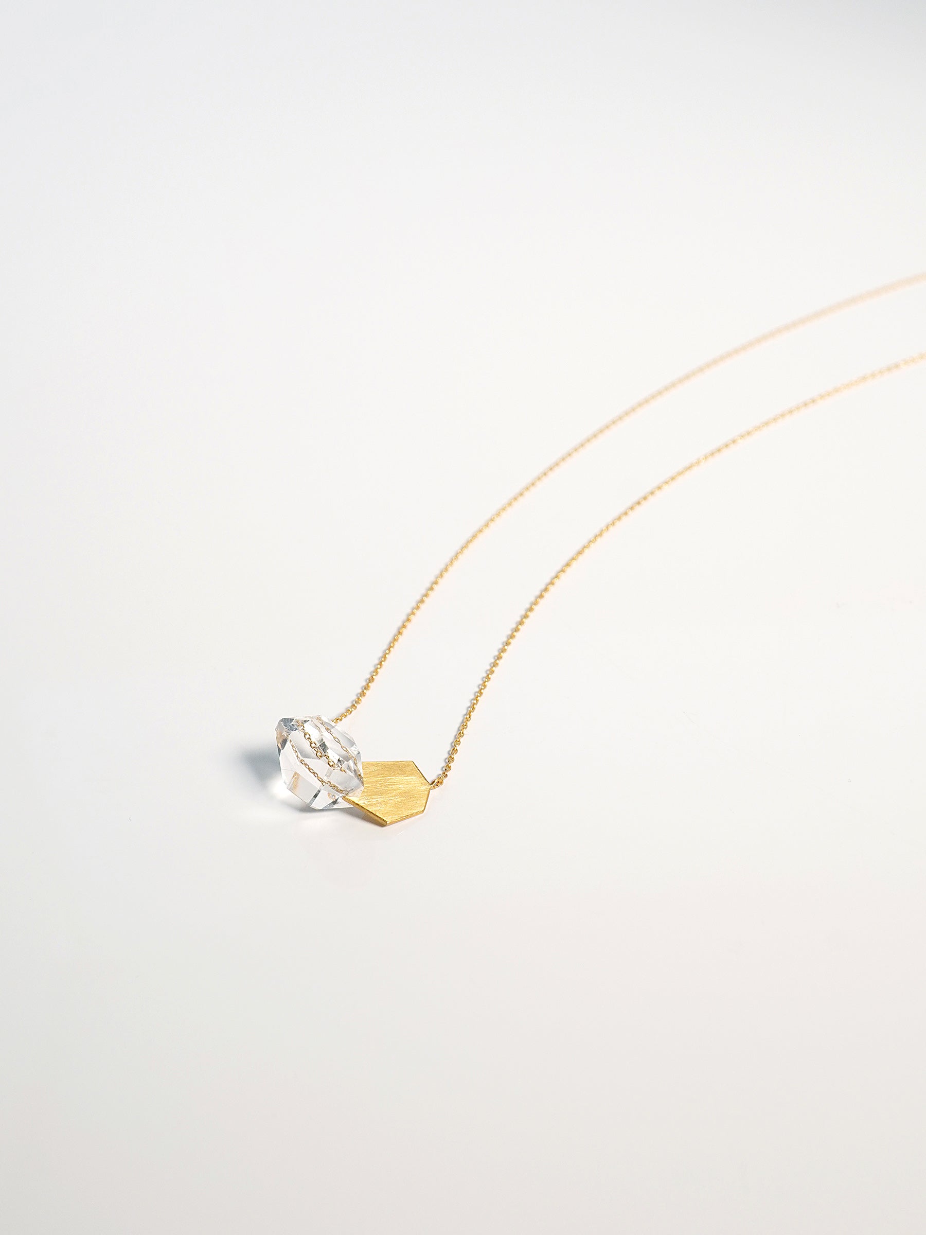 HERKIMER DIAMOND QUARTZ_CLASH_Necklace – talkative