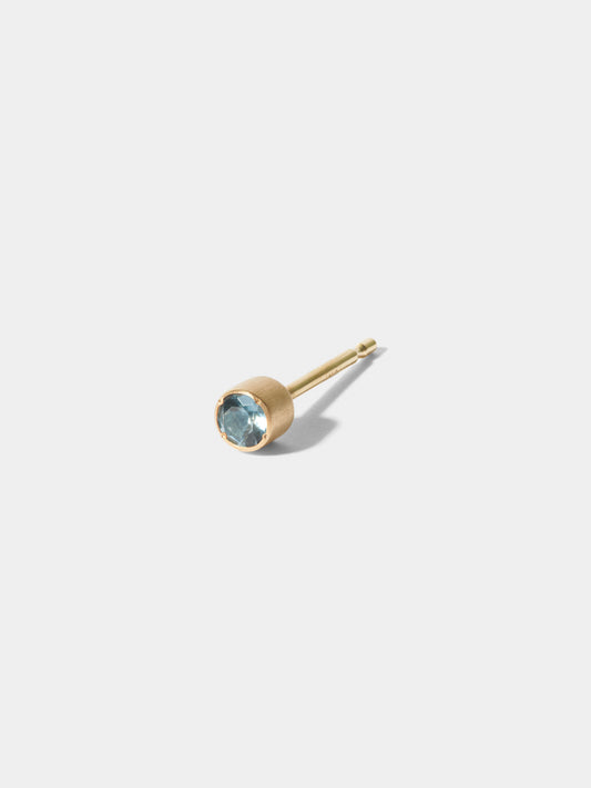 WISH_Pierced Earring_London Blue Topaz / 11月