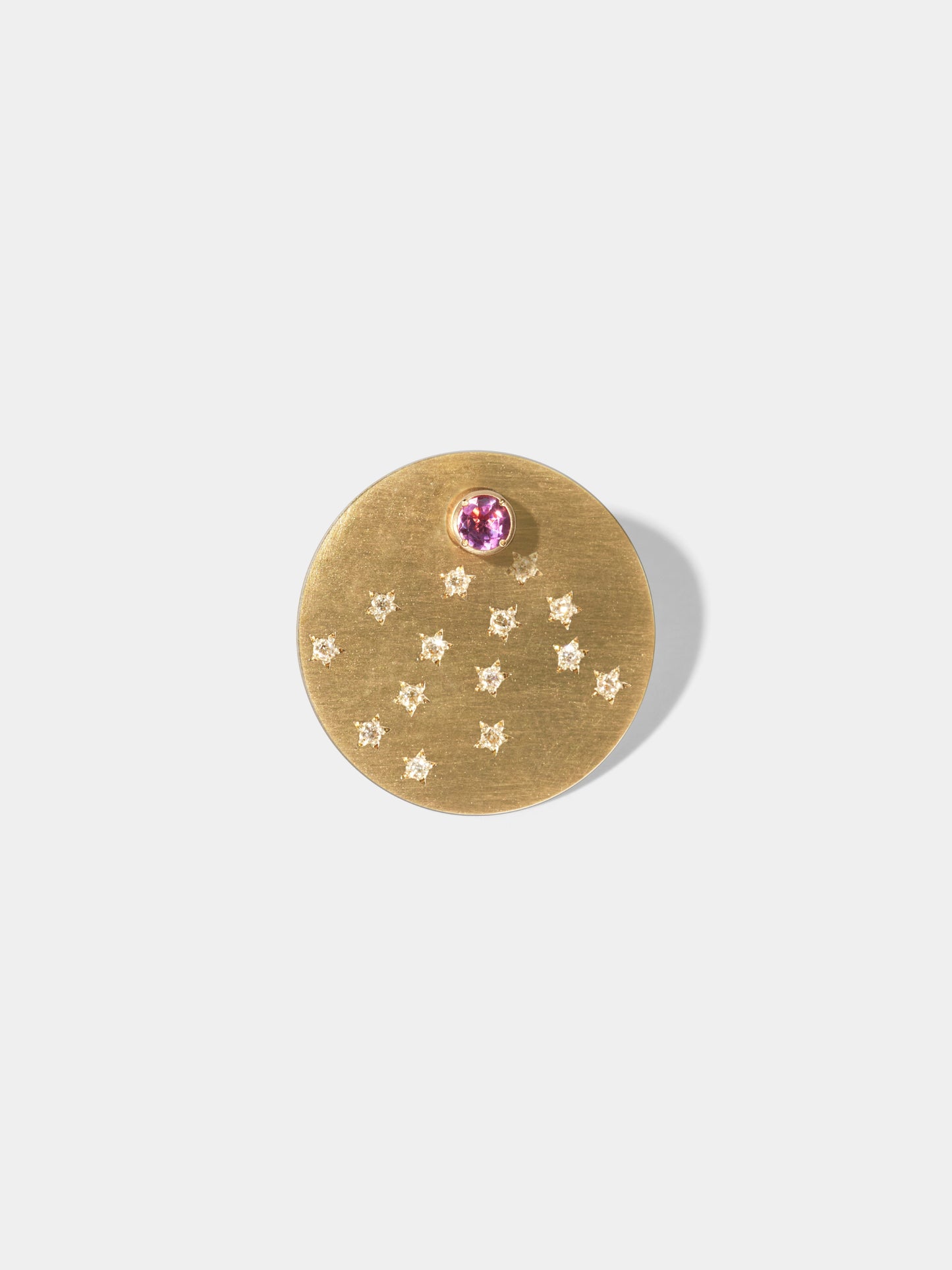 ASTERISM_Pierced Earring_Aquarius(水瓶座) / Pink Tourmaline