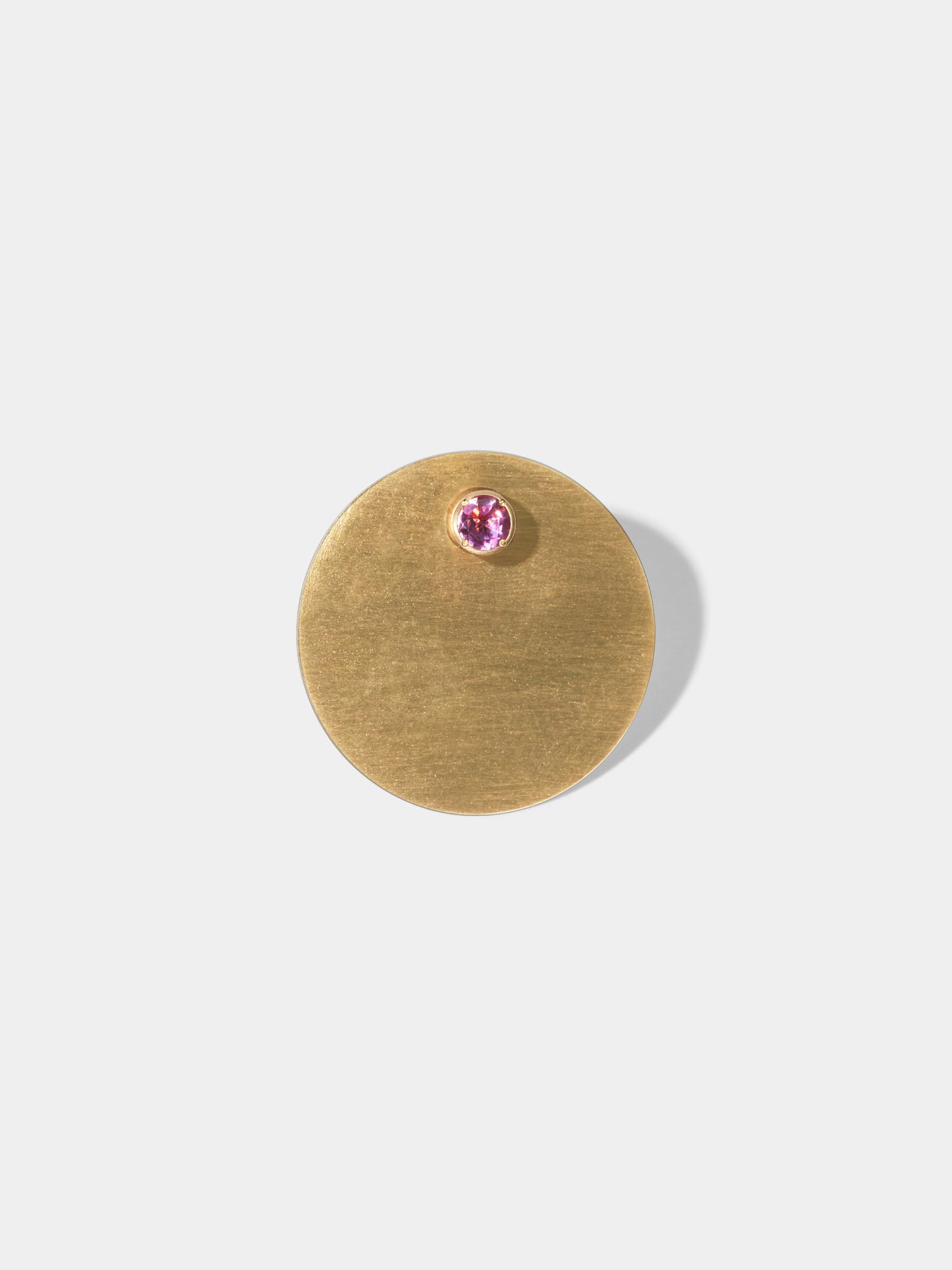 ASTERISM_Pierced Earring_Full Moon (満月) / Pink Tourmaline