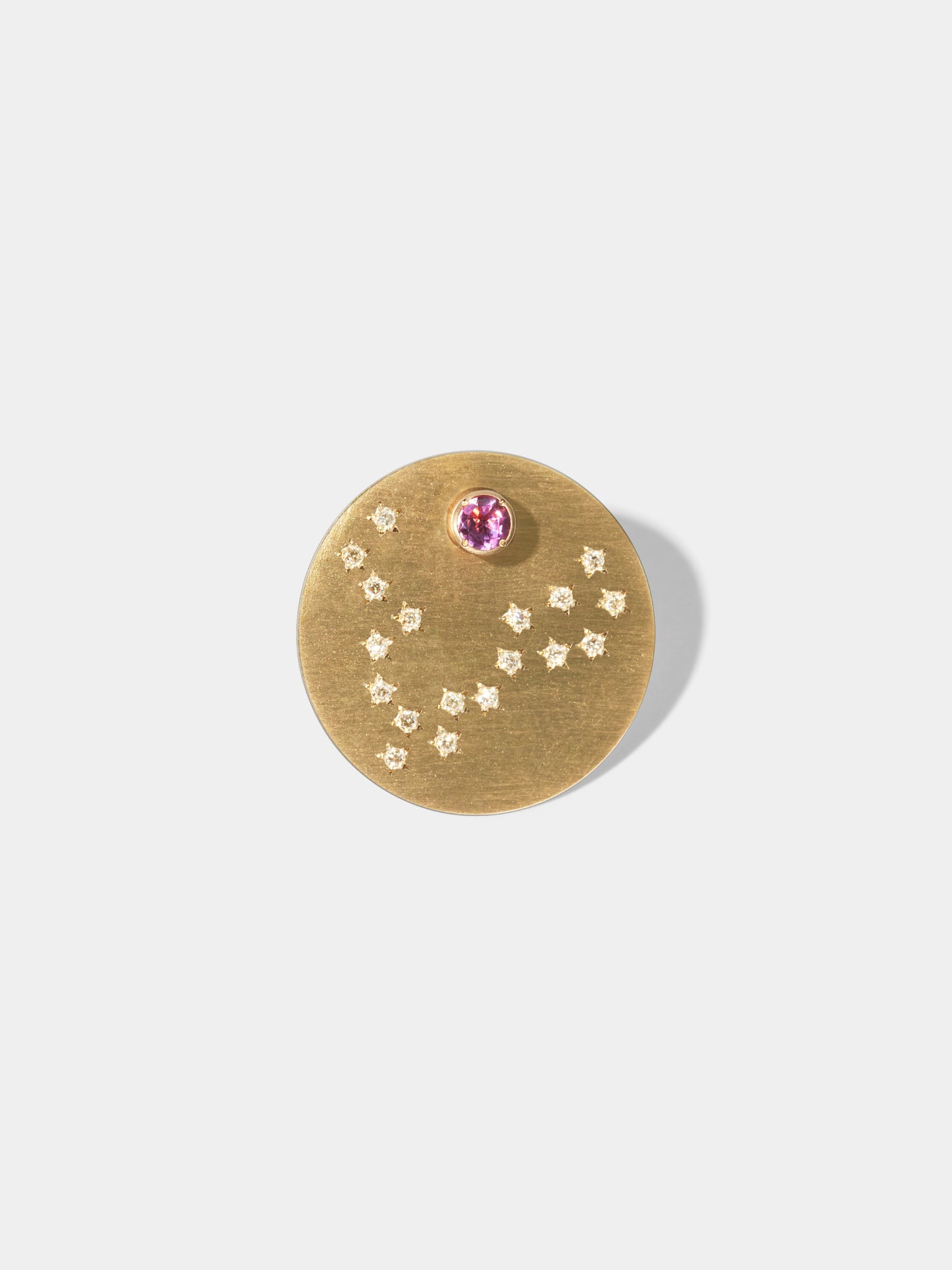 ASTERISM_Pierced Earring_Pisces(魚座) / Pink Tourmaline