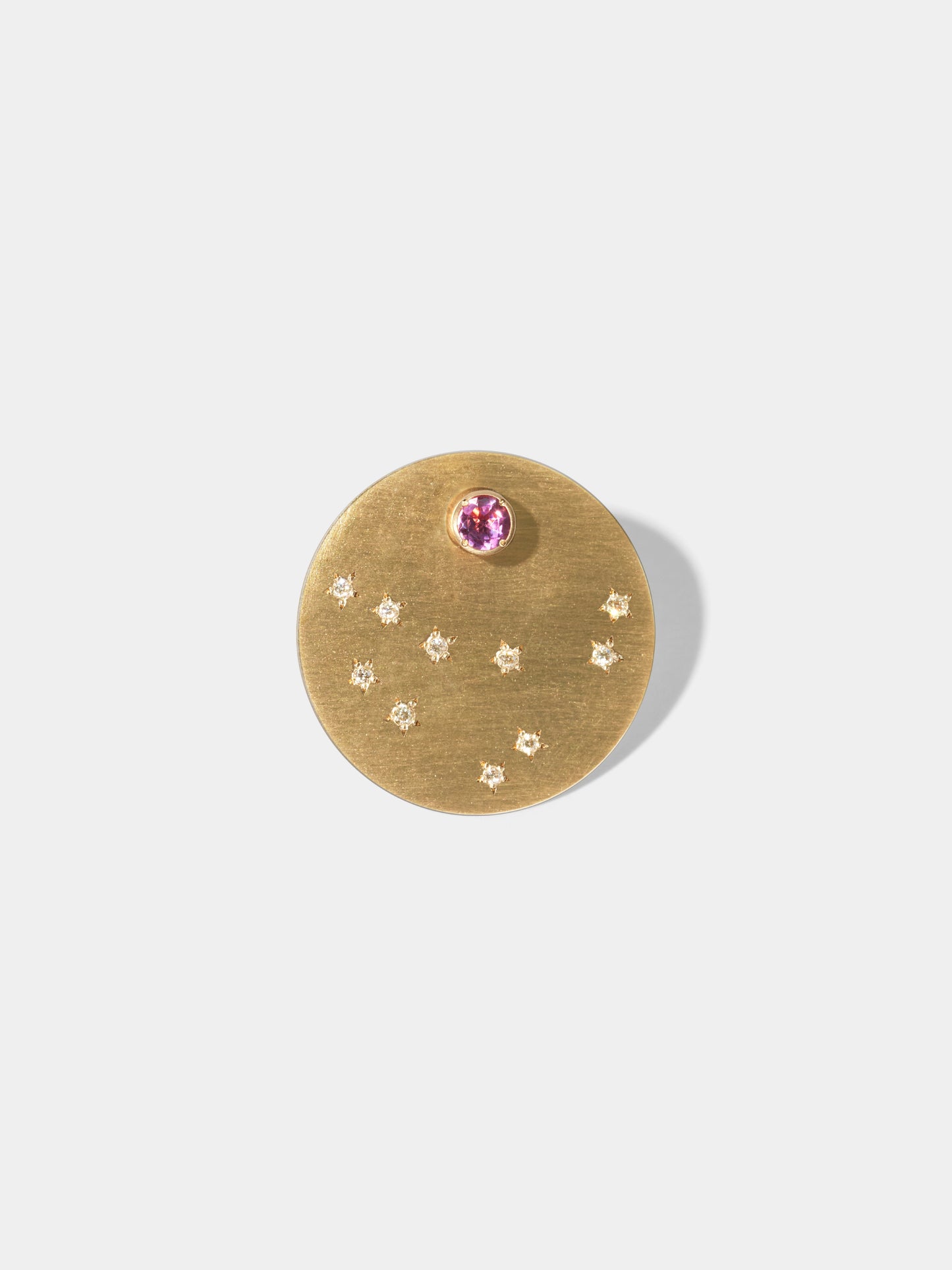 ASTERISM_Pierced Earring_Capricorn(山羊座) / Pink Tourmaline