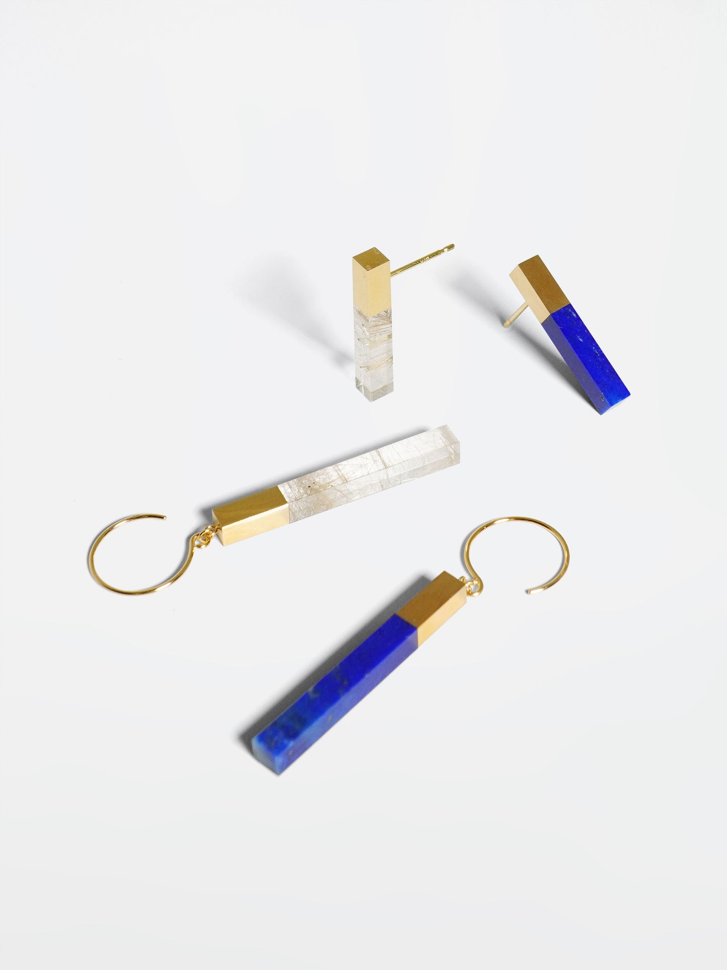 STICK_Pierced Earring_Stud M_Lapis Lazuli