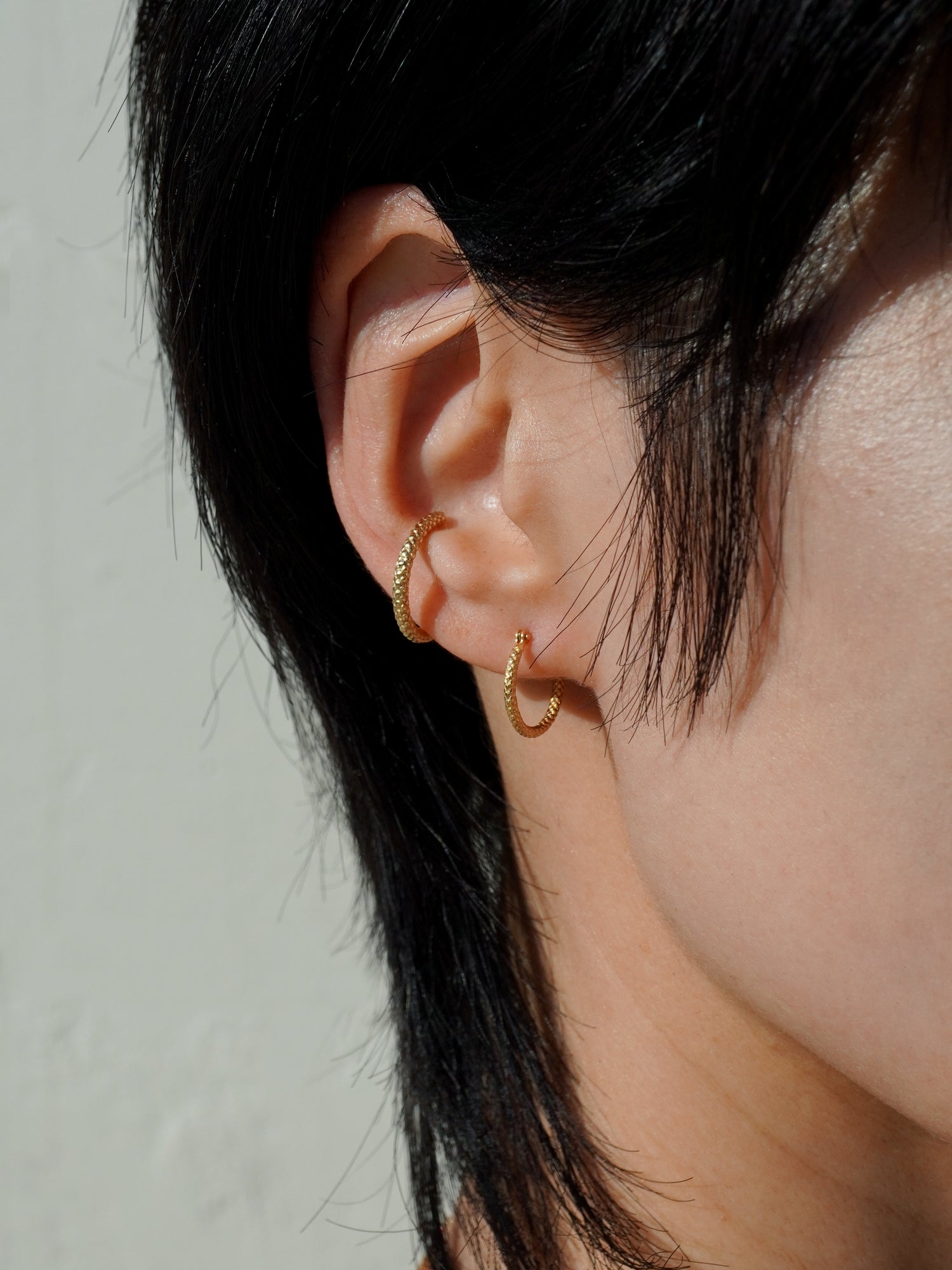 TYING_Pierced Earrings_Hoop
